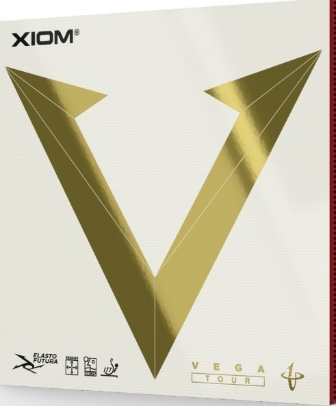 [卓球]VEGA TOUR(ヴェガ　ツアー)　 赤・2.0　XIOM(エクシオン)