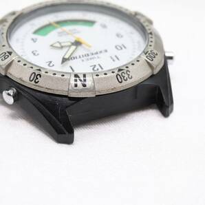 【W127-48】動作品 電池交換済 TIMEX EXPEDITION タイメックス エクスペディション 回転ベゼル デジアナ 腕時計 フェイスのみ メンズの画像5