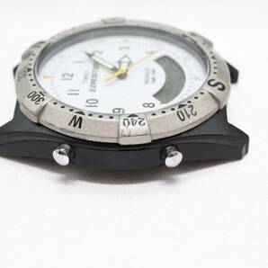 【W127-48】動作品 電池交換済 TIMEX EXPEDITION タイメックス エクスペディション 回転ベゼル デジアナ 腕時計 フェイスのみ メンズの画像4