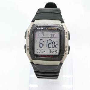 【W128-11】動作品 電池交換済 CASIO カシオ デジタル 腕時計 W-96H メンズ【送料全国一律380円】の画像2