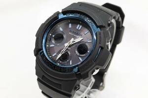 【W127-60】動作品 CASIO G-SHOCK カシオ ジーショック デジアナ 電波ソーラー 腕時計 AWG-M100A メンズ【送料全国一律380円】