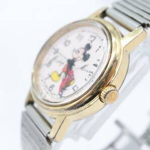 【W139-3】動作品 電池交換済 SEIKO ALBA DISNEY セイコー アルバ ミッキーマウス 腕時計 V481-0110 レディース【送料全国一律185円】の画像4