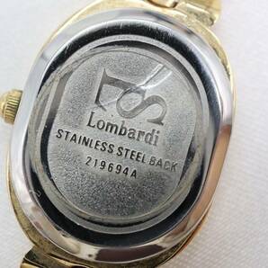 【W139-22】動作品 電池交換済 Lombardi ロンバルディ 腕時計 219694A レディース【送料全国一律185円】の画像8