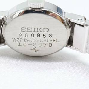 【W140-67】動作品 SEIKO セイコー 17石 手巻き 腕時計 10-8370 レディース【送料全国一律185円】の画像8