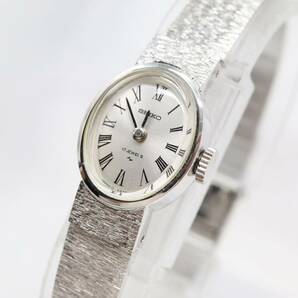 【W140-67】動作品 SEIKO セイコー 17石 手巻き 腕時計 10-8370 レディース【送料全国一律185円】の画像1