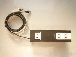 USB連動電源タップNo.24 AC100V/10A 自作中古 動作品