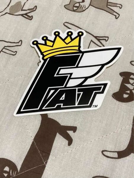 非売品　FAT ステッカー