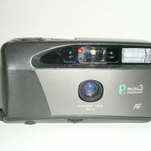 6067● OLYMPUS OZ 10 + KYOCERA P.mini3 PANORAMA 、単焦点カメラ2台で 電池は単三x２本 ●4129の画像3