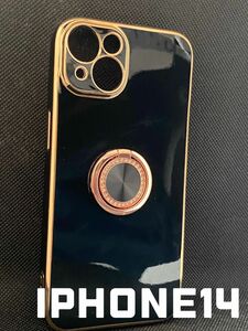【iphone14ケース】光沢 シックな黒 iPhone スマートフォン カバー スマホケース iphoneケース 携帯ケース