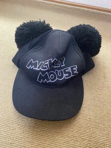 ミッキーマウス帽子(黒)