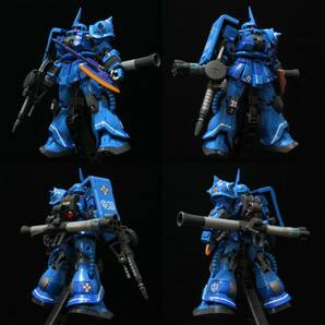 機動戦士ガンダム カプセルアクション 青い巨星 ランバ・ラル専用ザクⅡ 塗装済み完成品 MS-06S CAPSULE ACTION ガンプラ ガシャポンの画像2