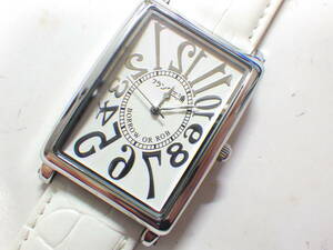 フランク三浦 逆回転時計 初号機（逆） レア メンズ腕時計 #705