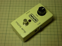 MXR マイクロ アンプ Micro Amp ジャンク修理済み　_画像1