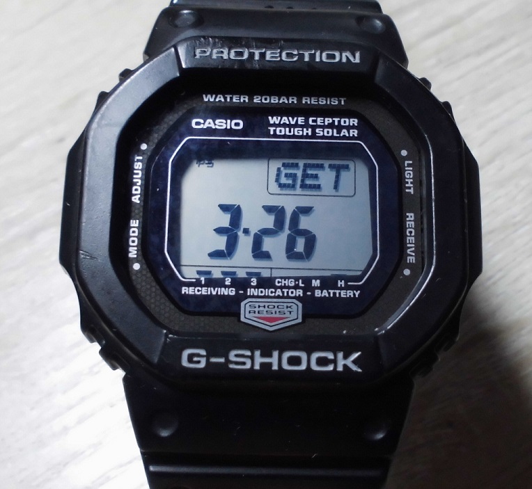 メール便無料】 G-SHOCK GW-5600J 電波ソーラー 【美品】 時計