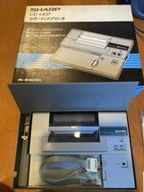 SHARP CE-140P カラードットプリンター_画像1