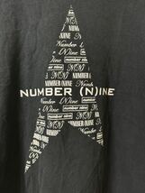 NUMBER (N)INE×MARLBORO ナンバーナイン×マルボロ ロゴ T-シャツ 半袖 プリント ブラック 黒 Tee size Free_画像3