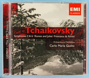 [交響曲] TCHAIKOVSKY Symphony No. 2 & 6　Pyotr Liyich Tchaikovsky(1840-1893)　[2CD]