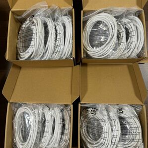 【未使用に近い】Lanケーブル Cat7 RJ45 4.6m 20本セット 10ギガ対応 Amazon Basic シールド 