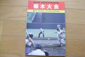第68回 全国高校野球選手権 栃木大会　/1986年