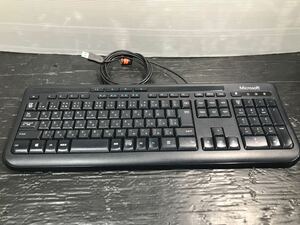 041204 Microsoft マイクロソフトWired Keyboard 600 キーボード USB 日本語配列