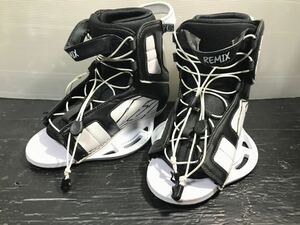 041206 HYPERLITE ハイパーライト REMIX BINDING BOOTS ウェイクボード バインディング ブーツ 7-10.5 オープントゥブーツ