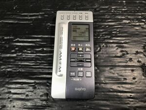 ☆042006 SANYO サンヨー ラジオレコーダー ICR-RS110M PCM