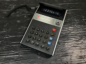 042703 подлинная вещь редкий SHARP sharp счет машина Showa Retro калькулятор EL-8105