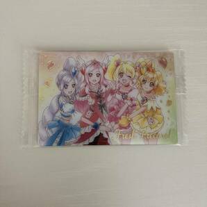 プリキュア カード ウエハース9 SSR 集合 フレッシュプリキュア キュアピーチ キュアベリー キュアパイン キュアパッションの画像1