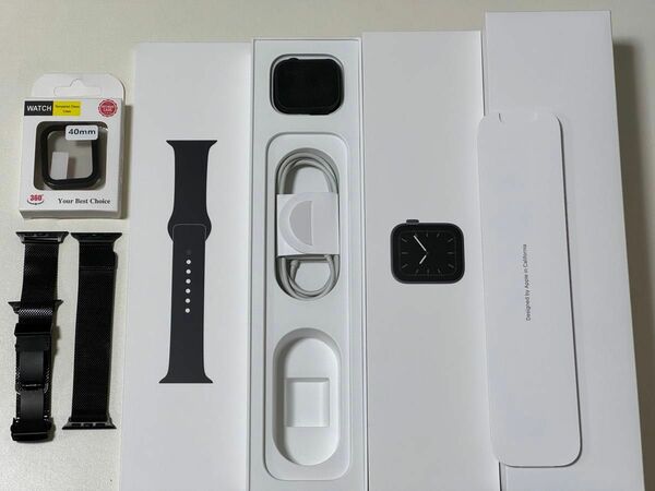 Apple Watch SERIES 5 40mm GPSモデル スペースグレイ