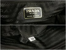 ◆美品◆PRADA プラダ◆ピッグスキン 本革 レザー◆トート ショルダー バッグ◆ダークブラウン ゴールド金具◆イタリア製◆肩掛け◆A4584_画像10