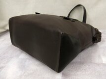 ●超美品●LOUIS VUITTON ルイ・ヴィトン●ユタ●キオワ●M95453●トート バッグ●カフェ●ゴールド金具●A4 収納●書類 かばん●Js45607_画像8