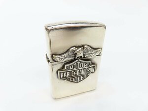 ◆Zippo ジッポ◆Harley-Davidson ハーレーダビッドソン◆オイル ライター◆シルバー◆ヴィンテージ◆1994年製◆喫煙具◆イーグル◆A4700