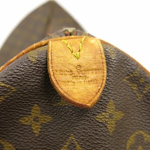 ◆LOUIS VUITTON ルイ・ヴィトン◆モノグラム◆トアル地 カーフ レザー 本革◆ボストン バッグ キーポル◆ブラウン系 ゴールド金具◆A4831の画像9