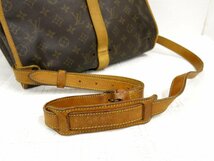 ◆LOUIS VUITTON ルイ・ヴィトン◆モノグラム ソミュール◆PVC カーフ レザー 本革◆ショルダー バッグ◆茶系 G金具◆AR0930◆A4772_画像3