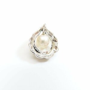 ◆超美品◆MIKIMOTO ミキモト◆本真珠 パール◆ネックレス ペンダント トップ ２点セット◆ホワイト シルバー◆アクセサリー◆A4824の画像8