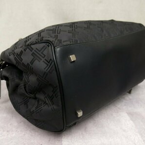 超美品●新品同様●TUMI トゥミ●メンズ●72161CVR●ナイロン カーフ レザー 本革●2way ショルダー ボストン バッグ●黒●A4●Js46109の画像7