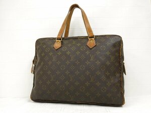 ◆LOUIS VUITTON ルイ・ヴィトン◆モノグラム◆トアル地 カーフ レザー 本革◆ハンド ビジネス バッグ◆ブラウン ゴールド金具◆A4880