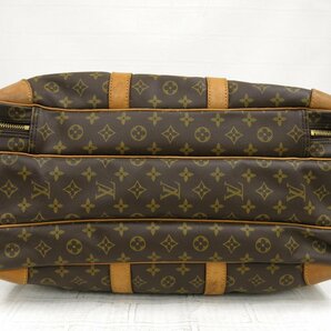 ◆LOUIS VUITTON ルイ・ヴィトン◆モノグラム サック 48アール◆トアル地 カーフ レザー 本革◆ボストン バッグ◆ブラウン G金具◆A4861の画像5