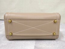 ●超美品●新品同様●COACH コーチ●トループ●ターンロック●カーフ レザー 本革●トート ハンド バッグ●ベージュ●G金具●B5●Js46081_画像6