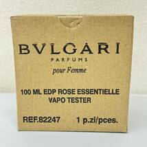 K3420A BVLGARI ブルガリ ROSE ESSENTIELLE ローズエッセンシャル オードパルファム 100ml_画像7