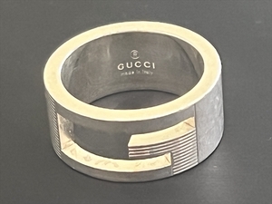 ◎グッチ　GUCCI　Ｇリング　シルバー925　6.9ｇ◎6号