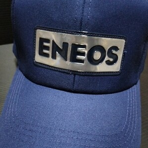 ● エネオス「ENEOS キャップ」帽子 ロゴ 紺系の画像3