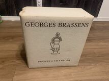 15枚LP boxジョルジュ ブラッサンス　GEORGES BRASSENS POEMES CHANSONS_画像3