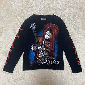 【希少】THE Roxx XJAPAN hide 長袖Tシャツ ロンT エックスジャパン ヒデ カットソー ロック