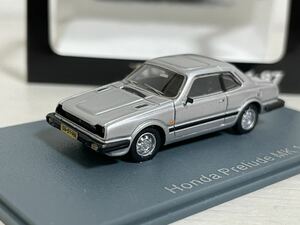 希少！ NEO 1/87 ホンダ プレリュード シルバー 鉄道模型ストラクチャー ミニカー HOゲージ HONDA PRELUDE