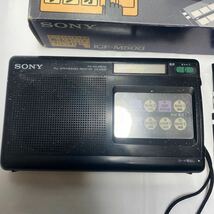 SONY FM AM ICF-M500 ラジオ ジャンク_画像2