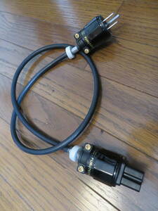 SAEC power supply cable AC-3000 furutech RI-11-N1(R)+RI-11-M1(R) total length 1m10cm used beautiful goods 