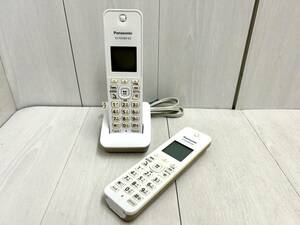  free shipping * Panasonic Panasonic telephone vessel cordless handset 2 pcs KX-FKD404-W2 charge stand 1 pcs cordless handset extension white KX-PD703 KX-PD552 VE-GD72 VE-GDW03