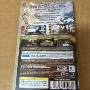 ◎ 送料無料 セガ 戦場のヴァルキュリア 3 E2 エクストラ エディション PSP用ソフト 動作未確認 現状品 SEGA UMD プレステ ロープレ RPG の画像5