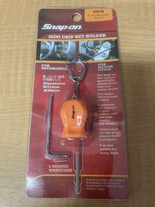 ◎ 送料無料 未使用品 スナップオン ミニグリップ キーホルダー オレンジ ADV12 Snap-on MINI GRIP KEY HOLDER ツールズ 車 バイク レア